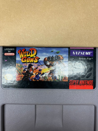 Wild Guns (Super Nintendo SNES, 1995) Cartridge Only