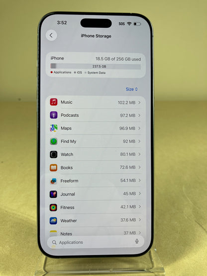 Unlocked Apple iPhone 16 Pro Max 256GB Natural Titanium MYW63LL/A