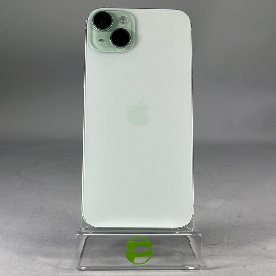 Factory Unlocked Apple iPhone 15 Plus 128GB Green MTXW3LL/A