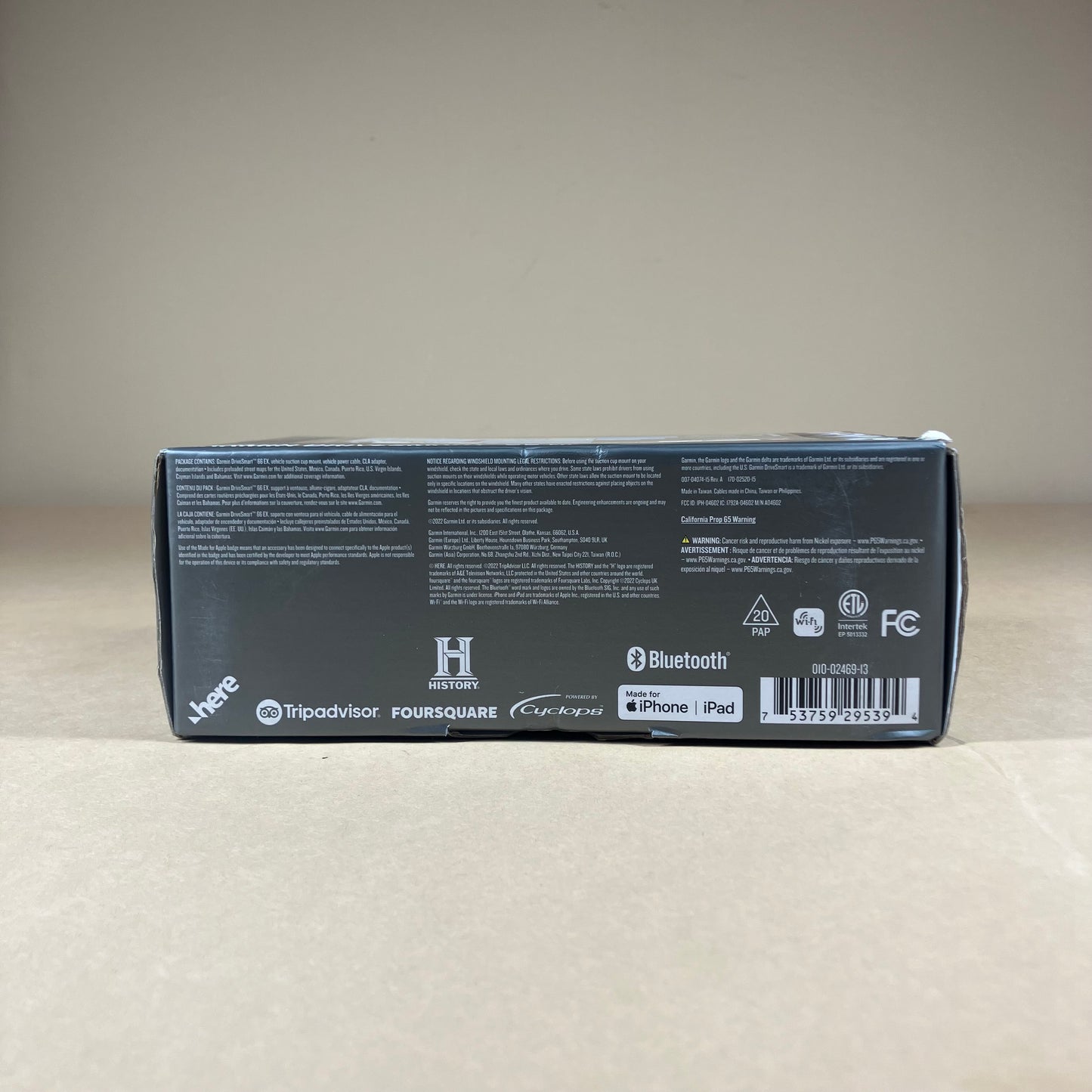 New GARMIN DriveSmart 66EX GPS Device 010-02409-13