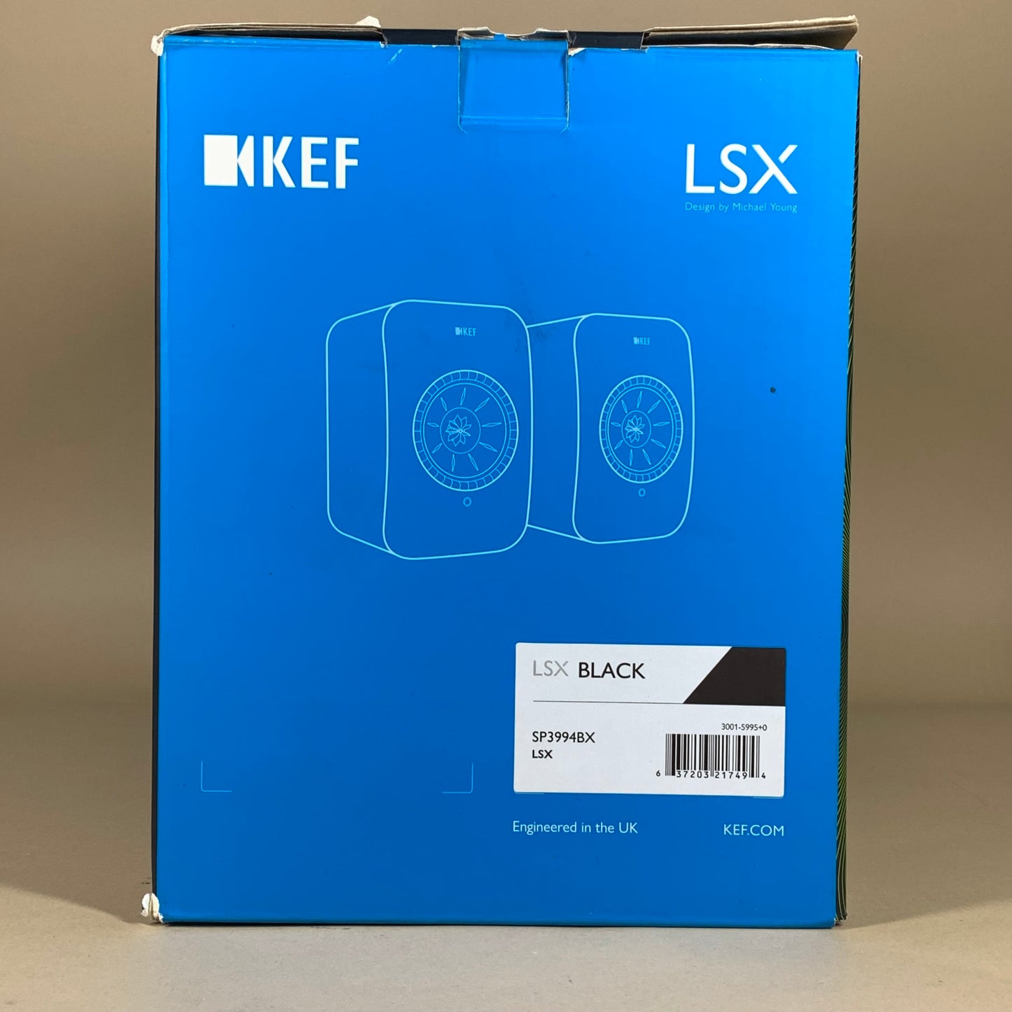 New KEF LSX Wireless Music System Black SP3994BX