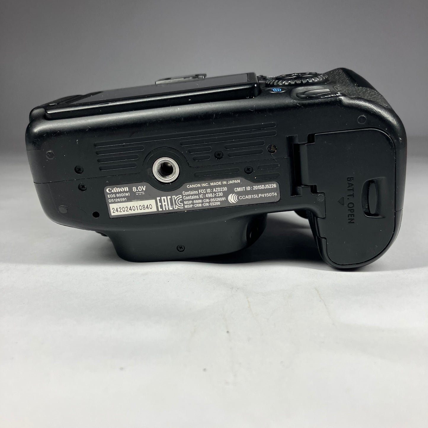 Canon EOS 80D 24.2MP Digital SLR DSLR Camera