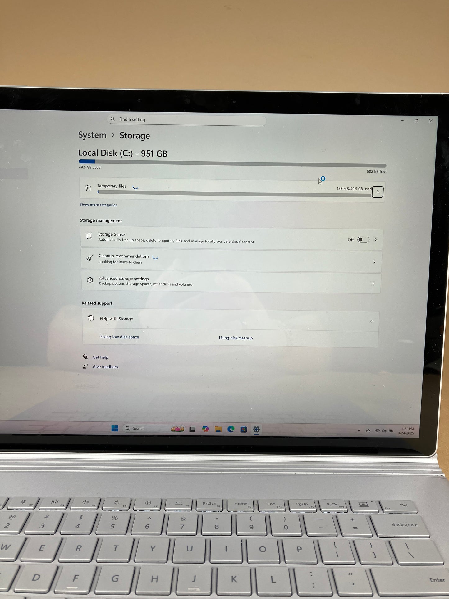 Microsoft Surface Book 2 1793 15" i7-8650U 16GB RAM 1TB SSD GeForce GTX 1060