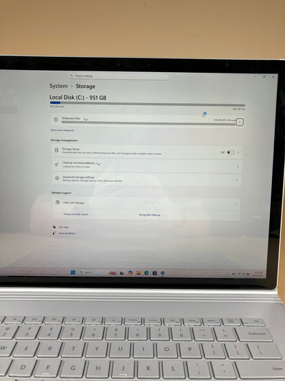 Microsoft Surface Book 2 1793 15" i7-8650U 16GB RAM 1TB SSD GeForce GTX 1060