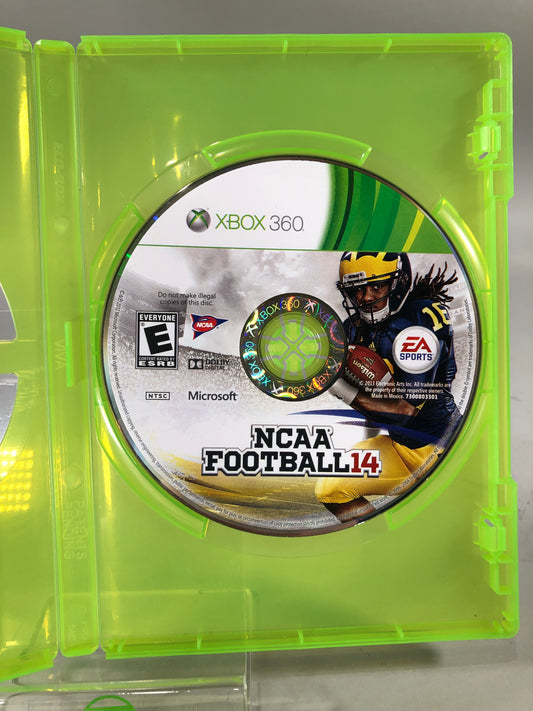 NCAA Football 14 (Microsoft Xbox 360, 2013)