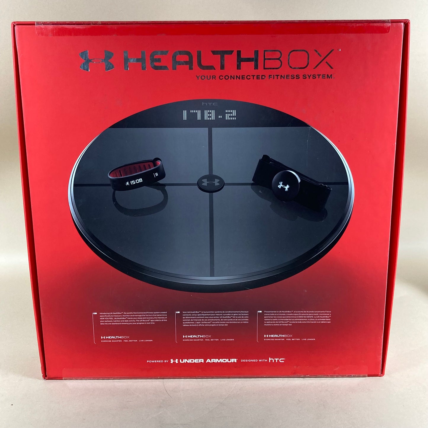 New Underarmor Healthbox Fitness System 99HAHN001-00