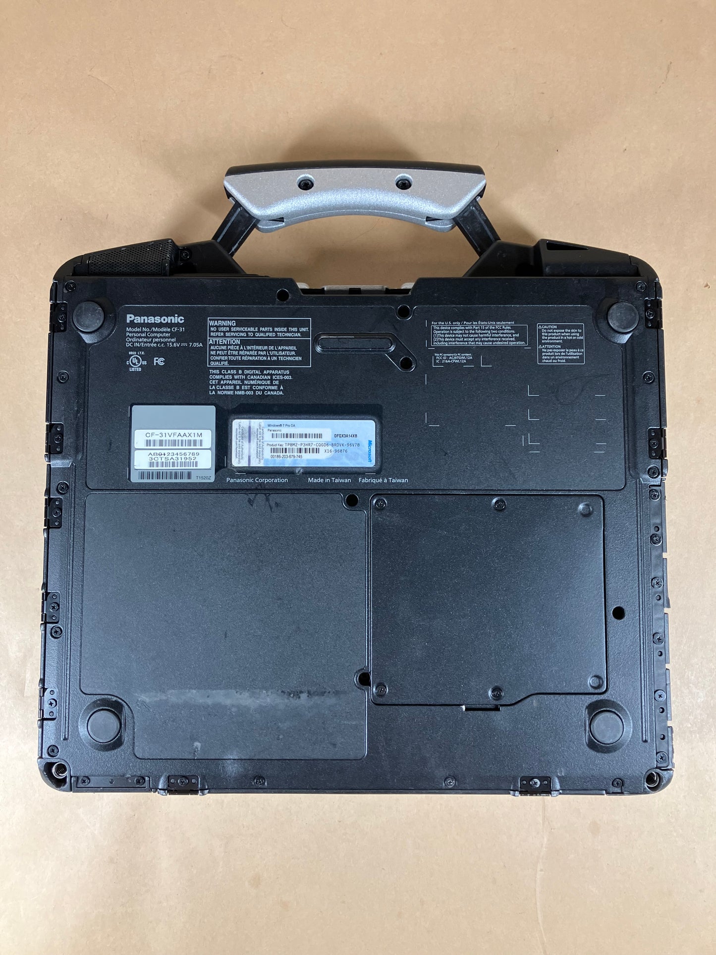 LOT OF 3x Panasonic Thoughbook CR-31 14" i3-3110M 2.4GHz 2GB RAM  NO SSD NO OS