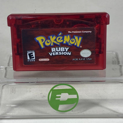 Pokemon Ruby Version (Nintendo Game Boy Advance, 2002) Dry Battery With Manual