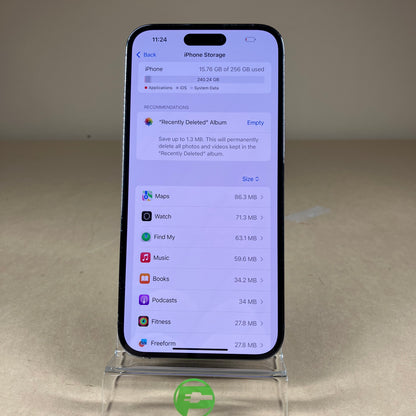 Unlocked Apple iPhone 14 Pro Max 256GB Deep Purple MQ8W3LL/A