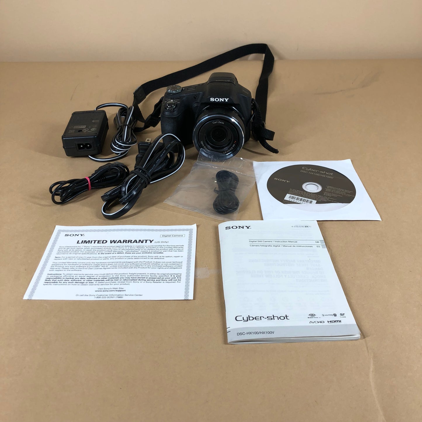 Sony Cyber-Shot DSC-HX100V 16.2MP Digital Point-And-Shoot Camera