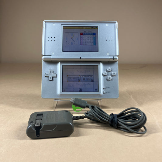 Nintendo DS Lite Handheld Game Console USG-001 Silver