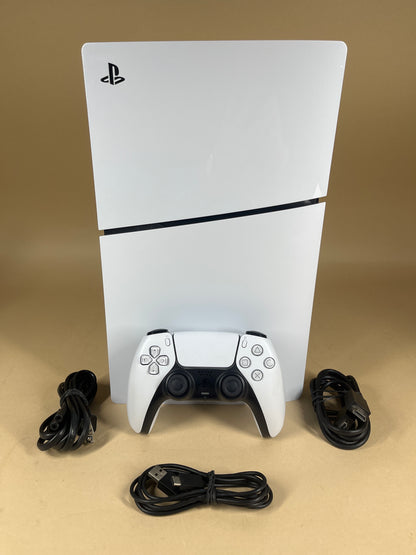 Sony PlayStation 5 Slim Digital PS5 1TB White Console Gaming System CFI-2015