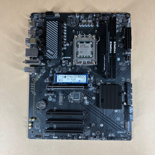 MSI B650 VC WIFI II AMD Ryzen 9 7900X 4.7GHz 32GB RAM 2TB SSD Motherboard Combo