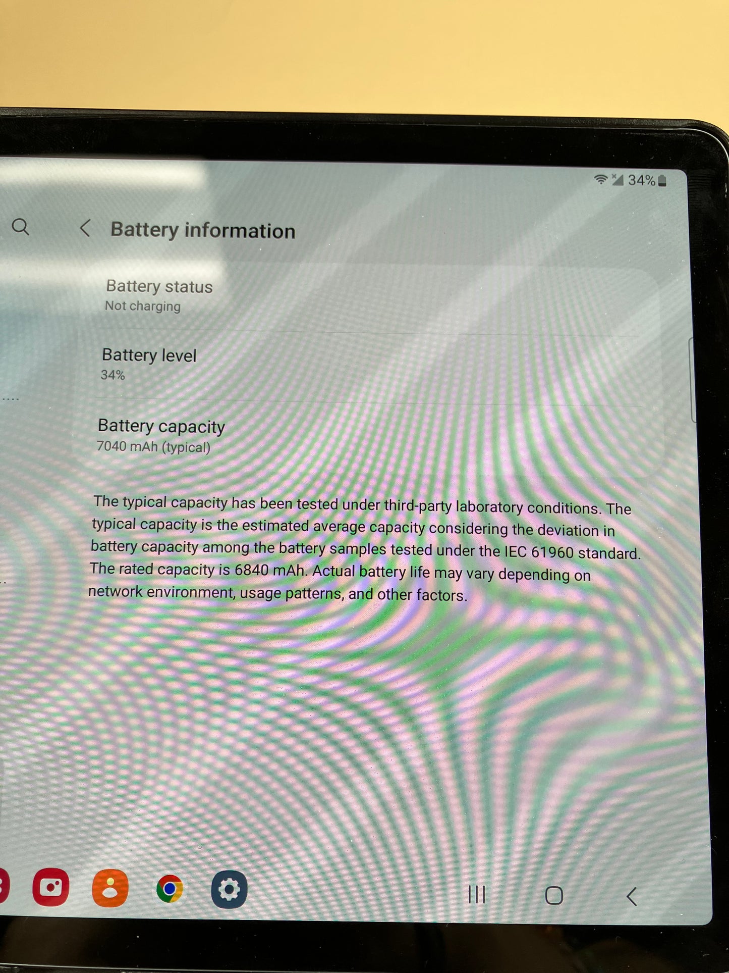 Verizon Samsung Galaxy Tab S6 10.5" 128GB Black SM-T867V With Pen