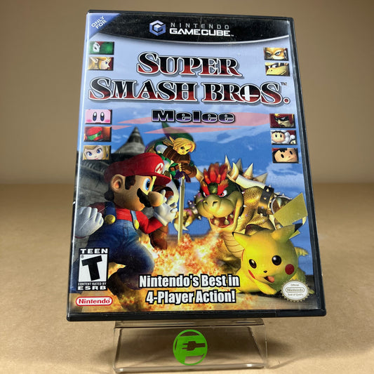 Super Smash Bros. Melee (Nintendo GameCube, 2001) Complete In Box