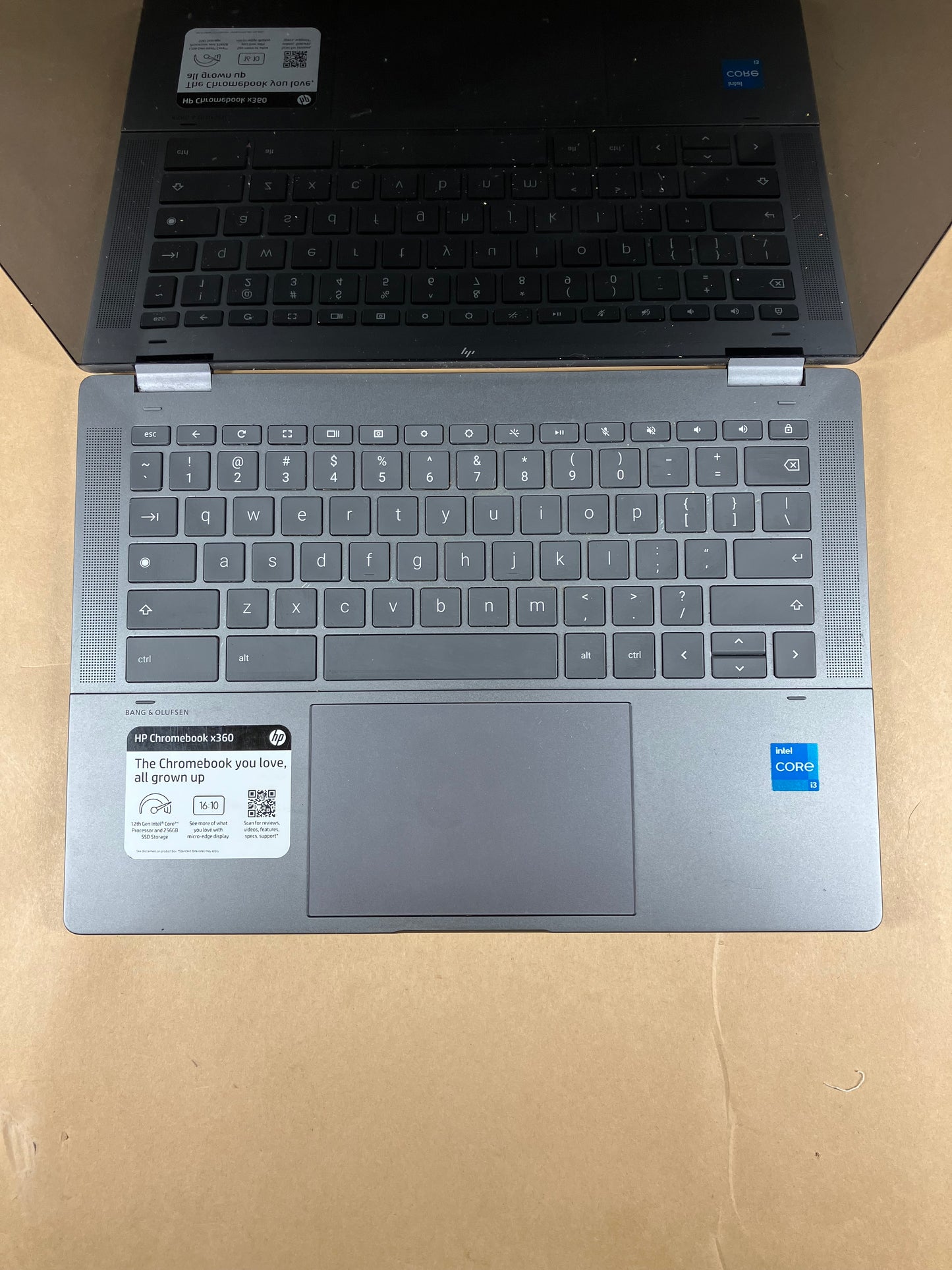HP Chromebook x360 TPN-W153 14" i3-1115G4 1.7GHz 8GB RAM 128GB Micro SD Card