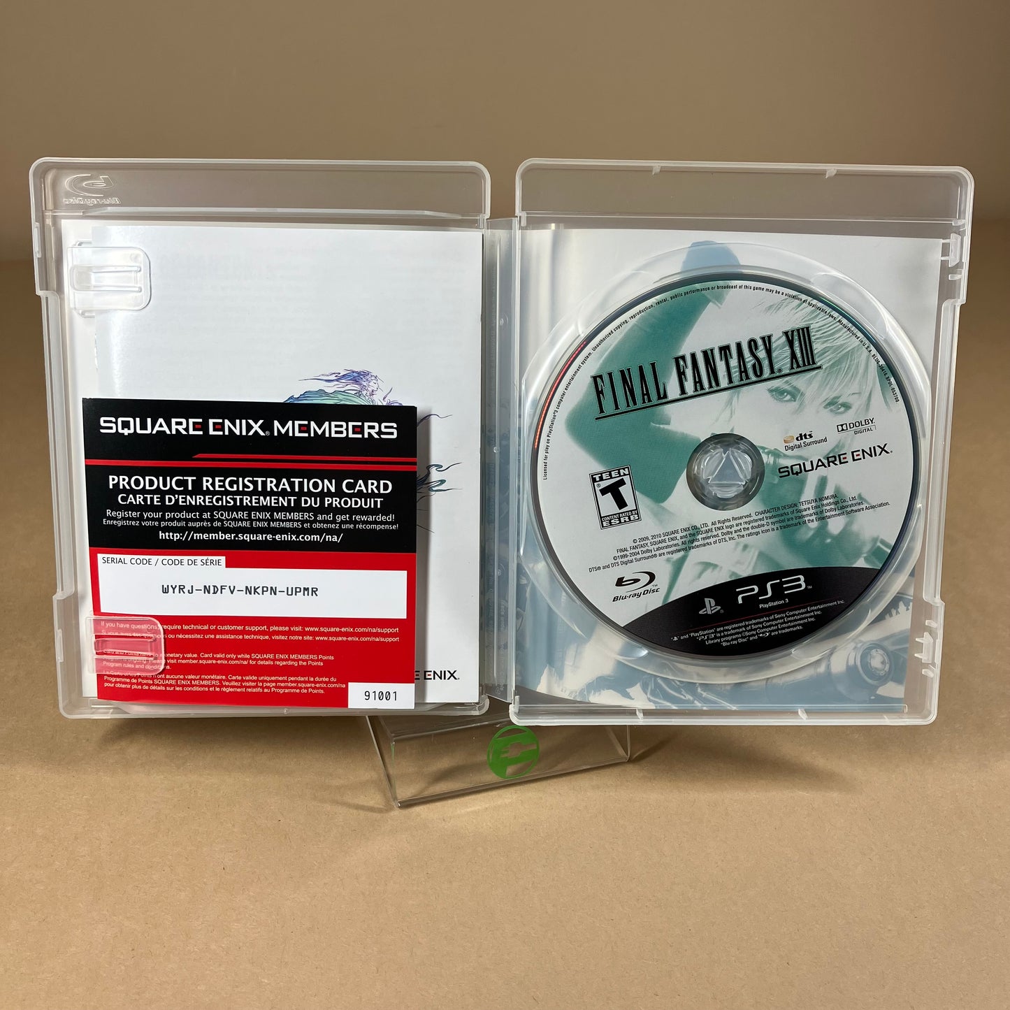 Final Fantasy XIII (Sony PlayStation 3 PS3, 2010) CIB