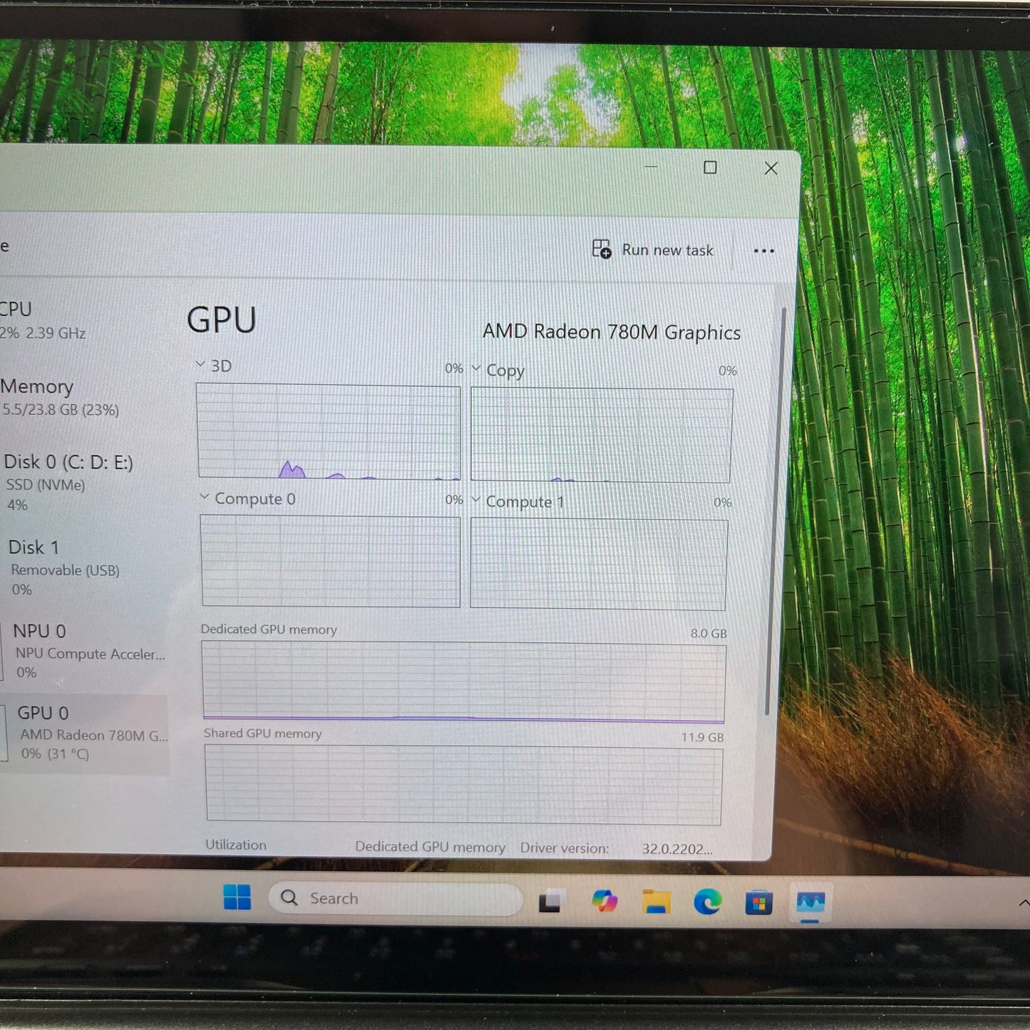 GPD Win Mini (2024) 7" AMD Ryzen 7 8840U 32GB RAM 2TB Black G1617-01