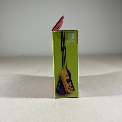 New Nintendo Switch Joy-Con Controller Neon Purple/Neon Orange