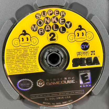Super Monkey Ball 2 (Nintendo GameCube, 2002) CIB with REG Card