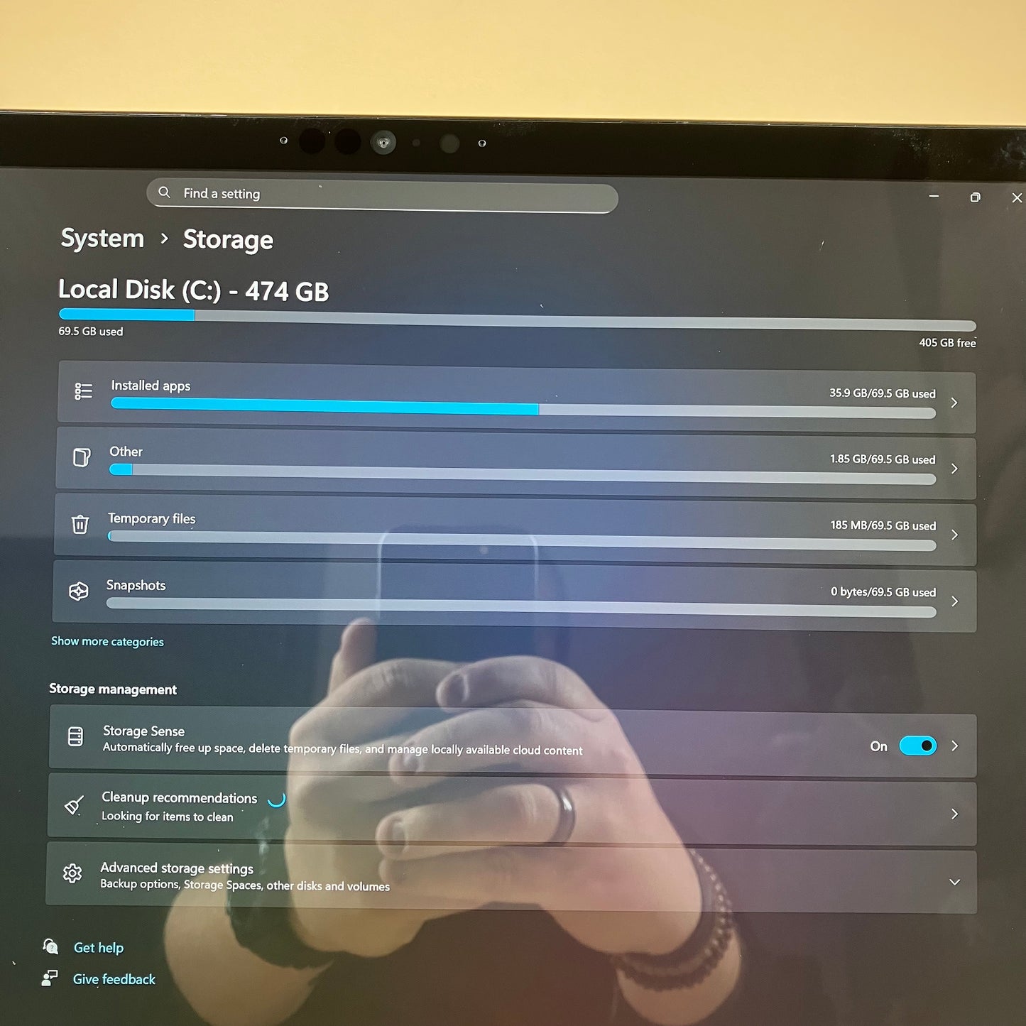 Microsoft Surface Pro 11 2076 SnapDragon X 10Core X1P64100 16GB RAM 512GB SSD