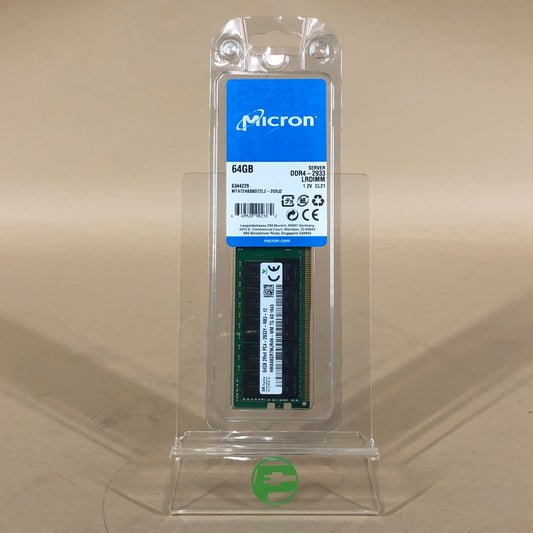 New Micron  LRDIMM 64GB (1x64GB) DDR4 2933MHz 6344229