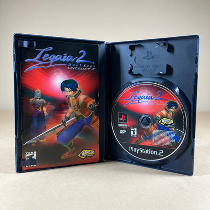 Legaia 2 Duel Saga (Sony PlayStation 2 PS2, 2002) Complete In Box Reg Card