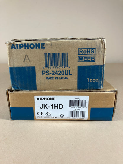 New Aiphone JK-1HD Video Intercom Sub Monitor Station with Power Adapter