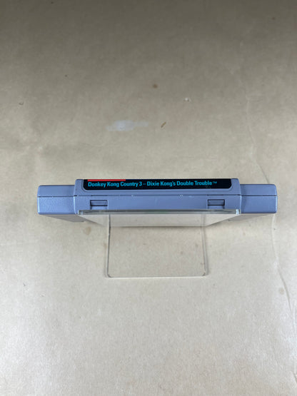 Donkey Kong Country 3 (Super Nintendo SNES, 1996) Manual and Poster