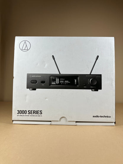 New Audio Technica 3000 Series UHF Wireless Bodypack System ATW-R3210 ATW-T3201
