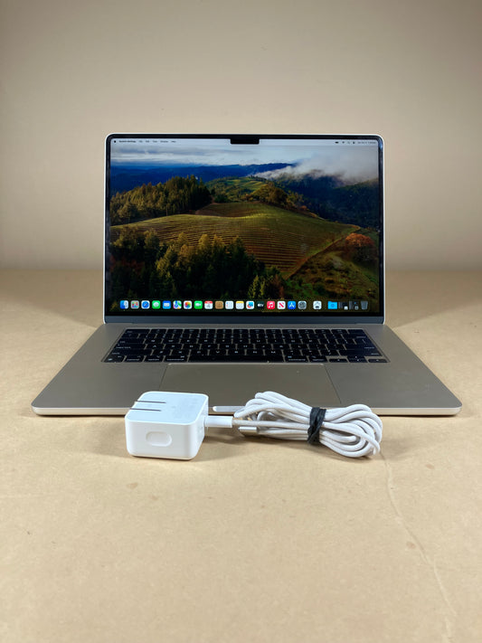 2023 Apple MacBook Air 15" M2 10C GPU 3.5GHz 8GB RAM 512GB SSD MQKV3LL/A
