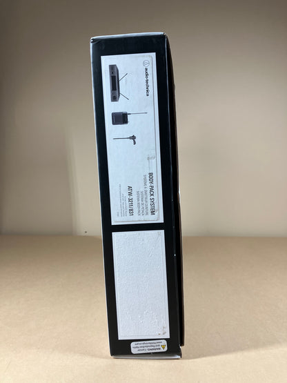 New Audio Technica 3000 Series UHF Wireless Bodypack System ATW-R3210 ATW-T3201