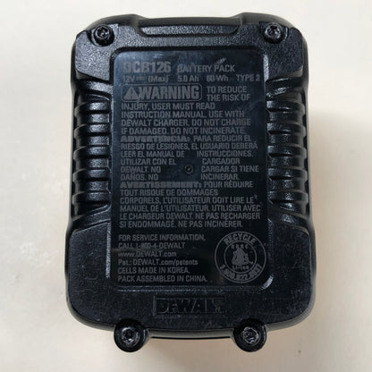 DeWalt DCB126 12V Max Lithium Ion Battery Pack with DCB107 Charger