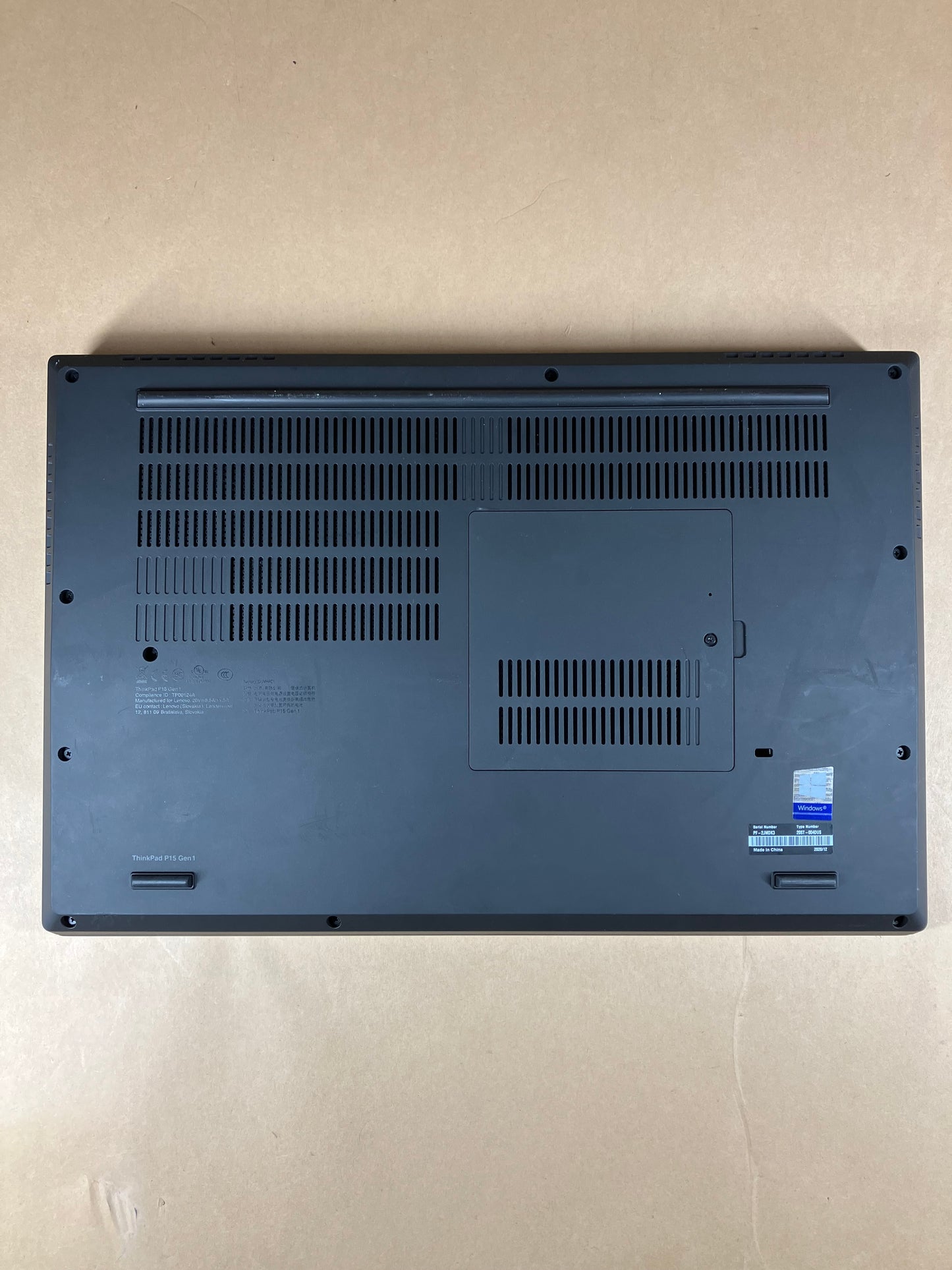 Lenovo ThinkPad P15 Gen 1 15.6" i7-10750H 2.6GHz 32GB RAM 512GB SSD Quadro T2000