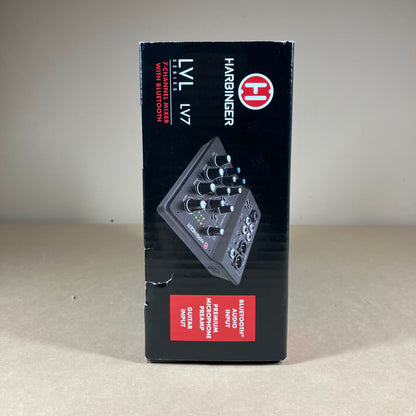 Harbinger LVL series 7-Channel Mixer With Bluetooth LV7