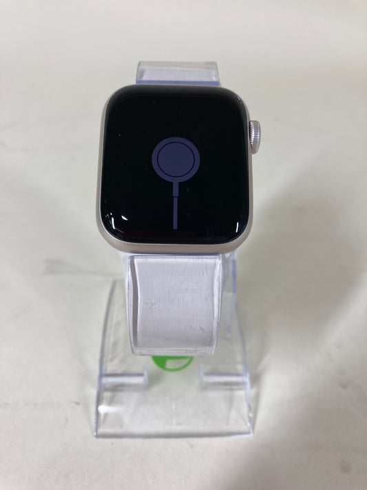 Factory Unlocked Apple Watch SE 2nd Gen 40MM Starlight Aluminum White Sport Band A2726