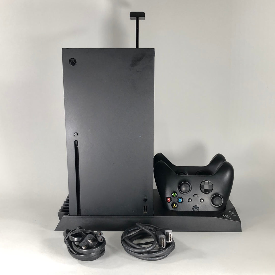 Microsoft Xbox Series X 1TB Console Gaming System Black w/ Charging Station 1882