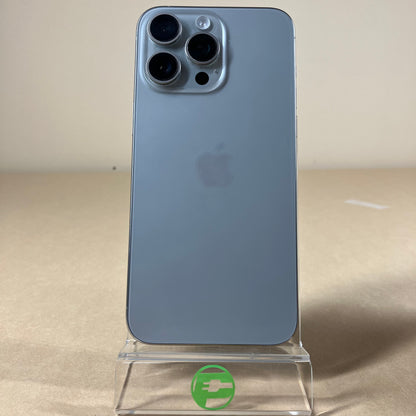 Unlocked Apple iPhone 15 Pro Max 256GB Natural Titanium MU683LL/A
