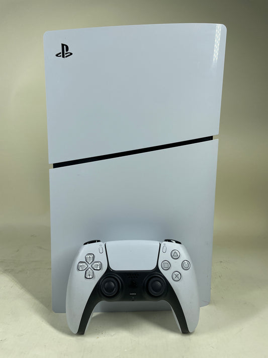 Sony PlayStation 5 Slim Disc Edition PS5 1TB White Console Gaming System