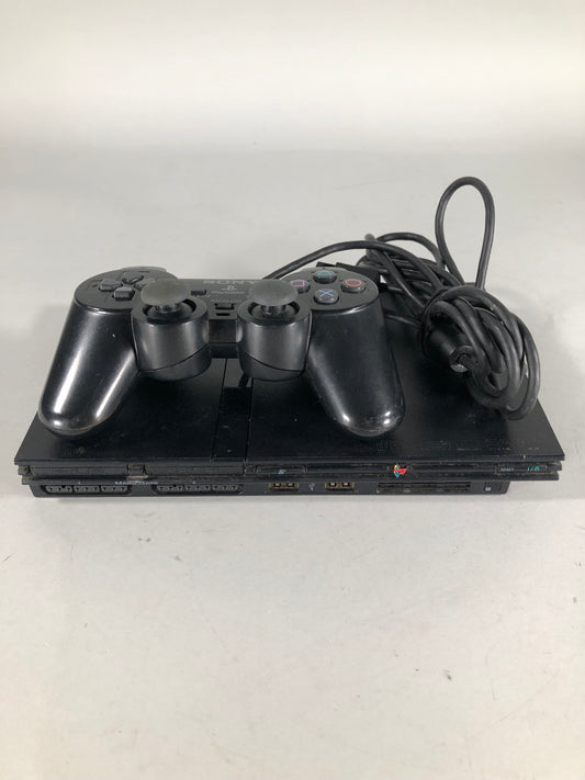 Sony PlayStation 2 Slim PS2 Black Console Gaming System SCPH-75001