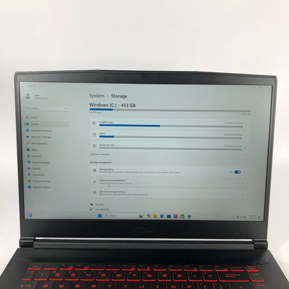 MSI Thin GF63 11UC 15.6" i7-11800H 2.3GHz 16GB RAM 512GB SSD GeForce RTX 3050