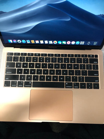 2018 Apple MacBook Air 13" i5 1.6GHz 8GB RAM 256GB SSD Rose Gold A1932