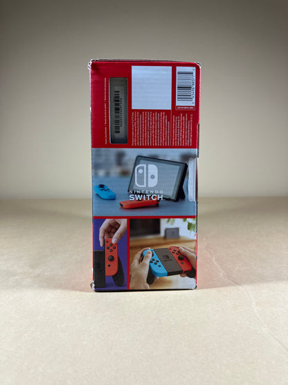 New Nintendo Switch v2 Video Game Console HAC-001(-01)  Red/Blue
