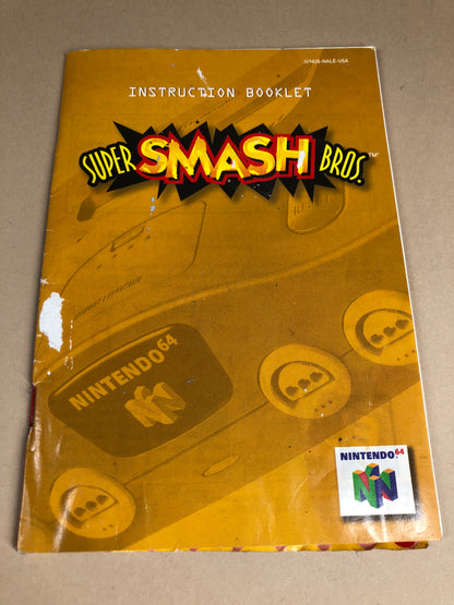 Super Smash Bros. (Nintendo 64 N64, 1999) CIB