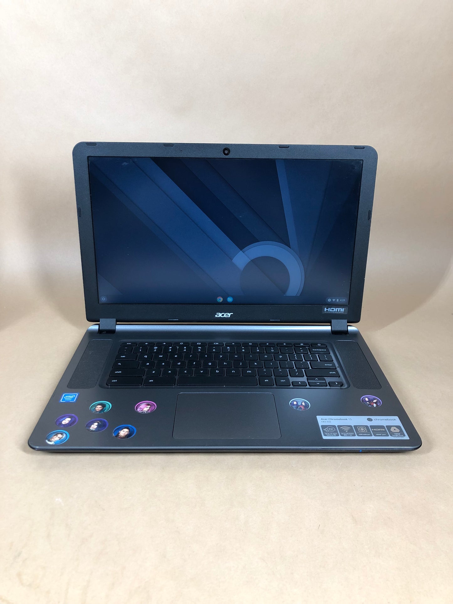 Acer Chromebook 15 CB3-532 15.6" Celeron N4000 1.6GHz 4GB RAM 64GB SSD