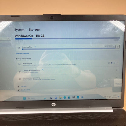 HP NoteBook 15-DW0023CL 15.6" i3-8145U 2.3GHz 4GB RAM 128GB SSD