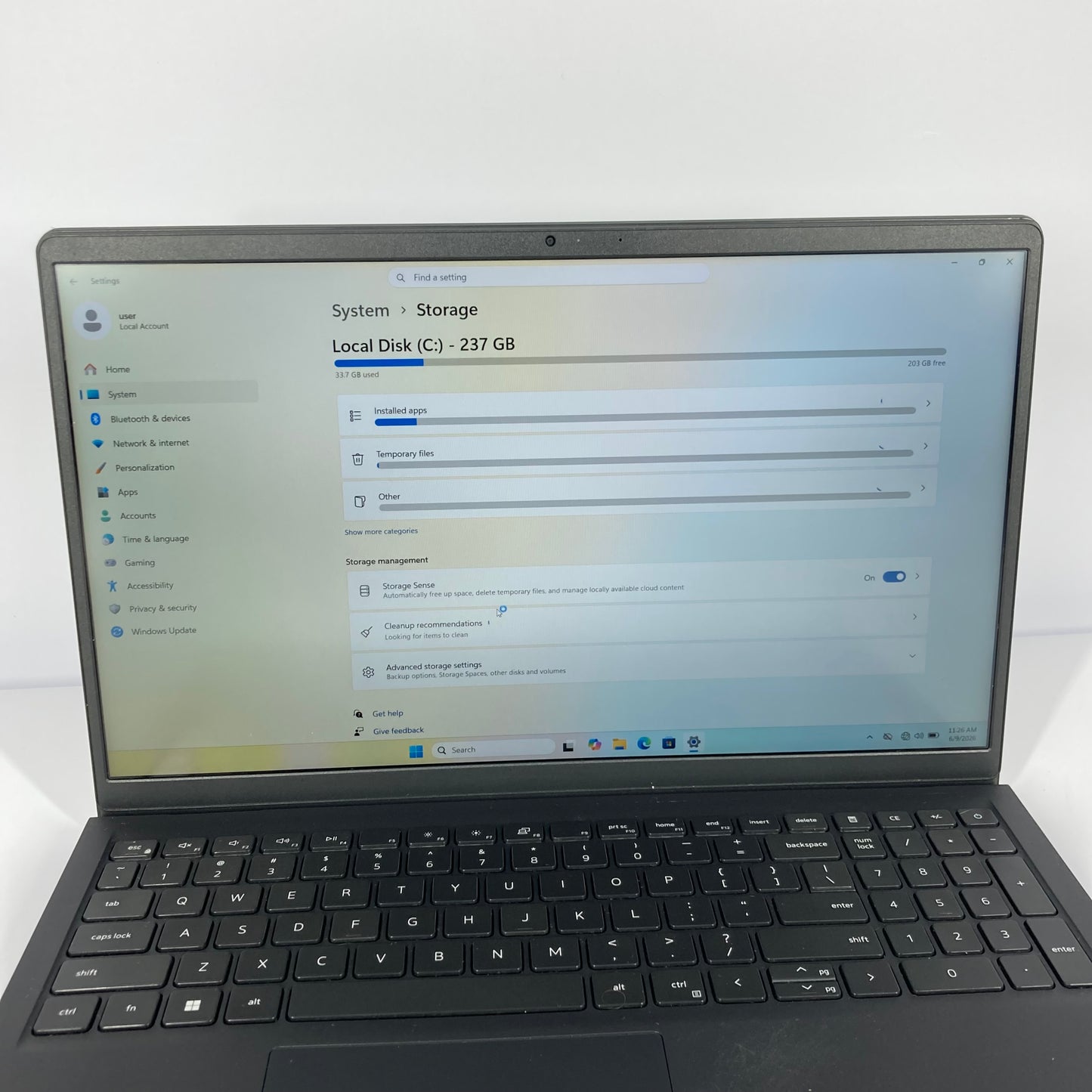 Dell Inspiron 15 3520 15.6" i3-1115G4 3.0GHz 8GB RAM 256GB SSD