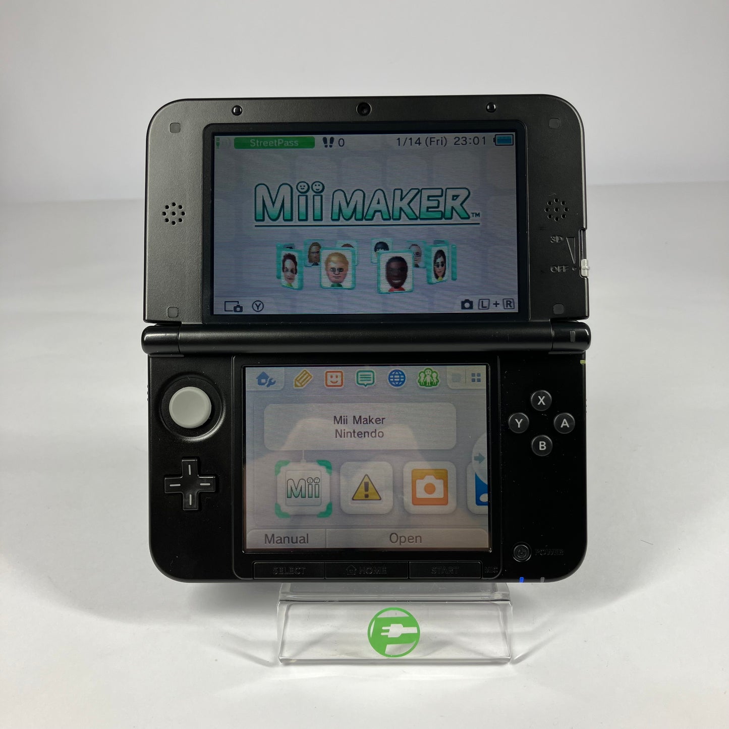Nintendo 3DS XL LL Handheld Game Console Only SPR-001(JPN) Black