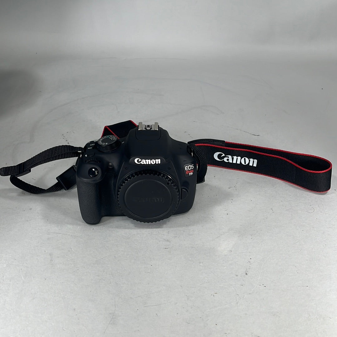 Canon EOS Rebel T5 Digital SLR DSLR Camera 2085 Shutter Count