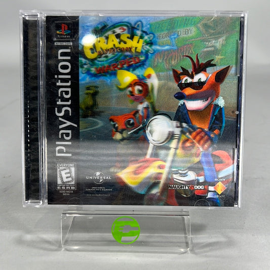 Crash Bandicoot Warped (Sony PlayStation 1 PS1, 1998)